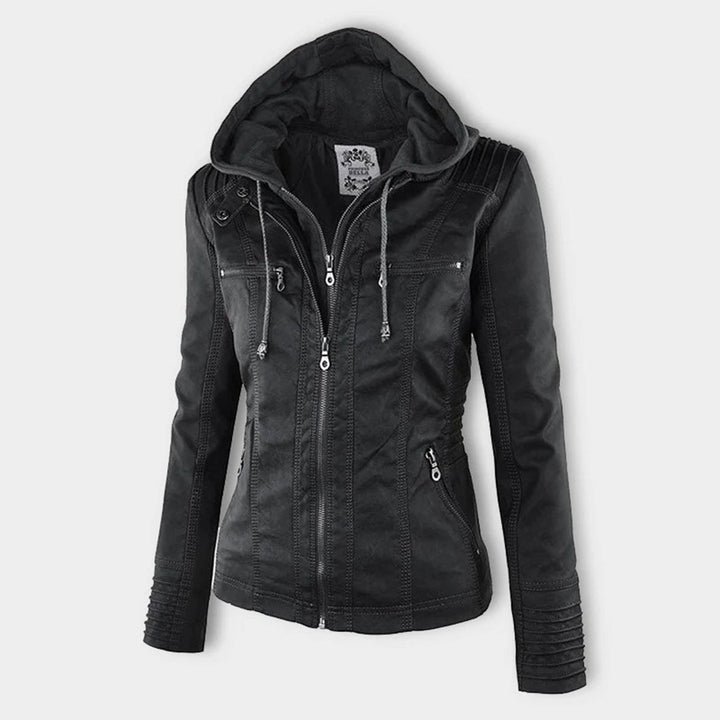 Coupe-vent femme élégant, imperméable, idéal pour temps pluvieux ou venté. Usage quotidien.