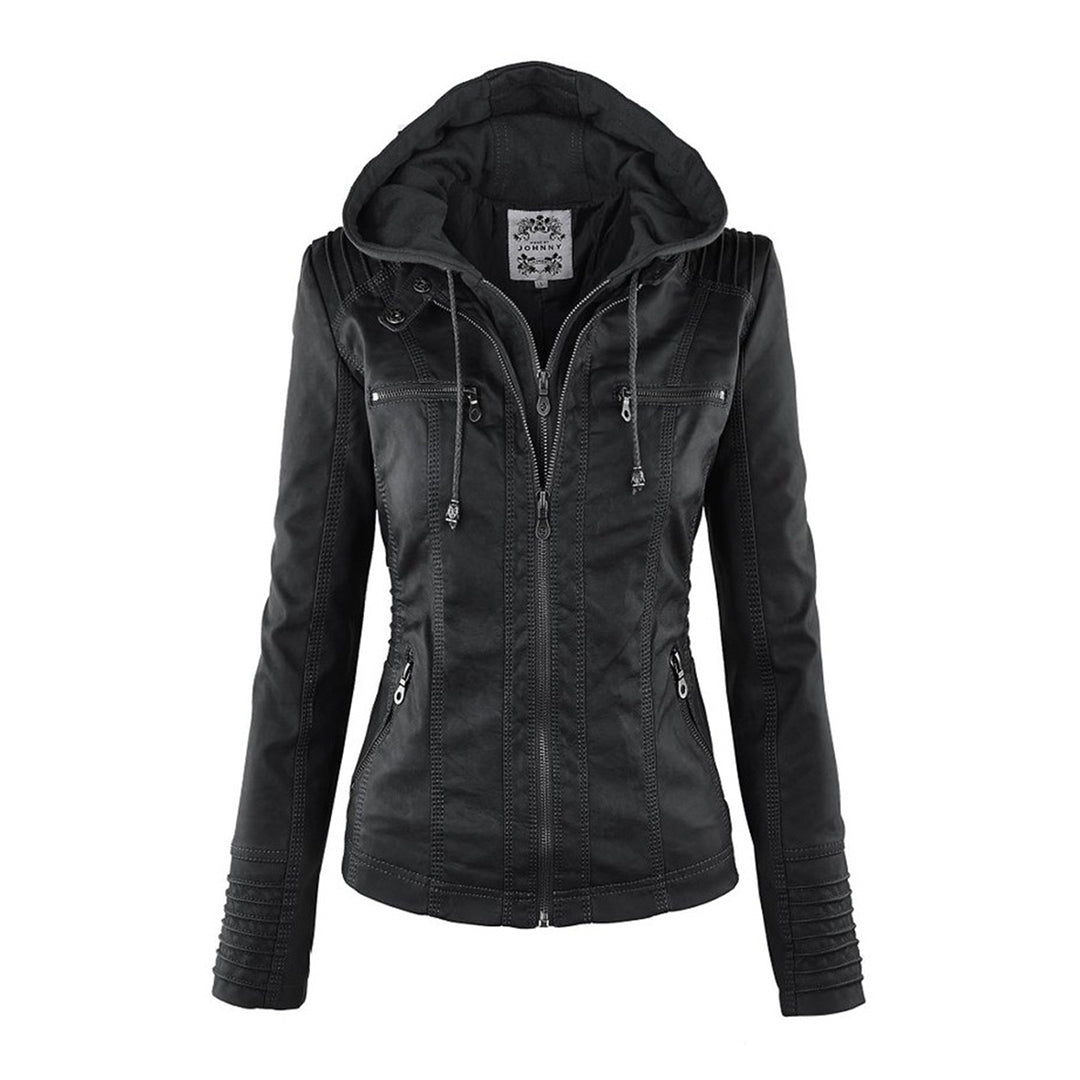 Veste femme imperméable marron, décontractée et chic, un essentiel garde-robe. Printemps-automne.