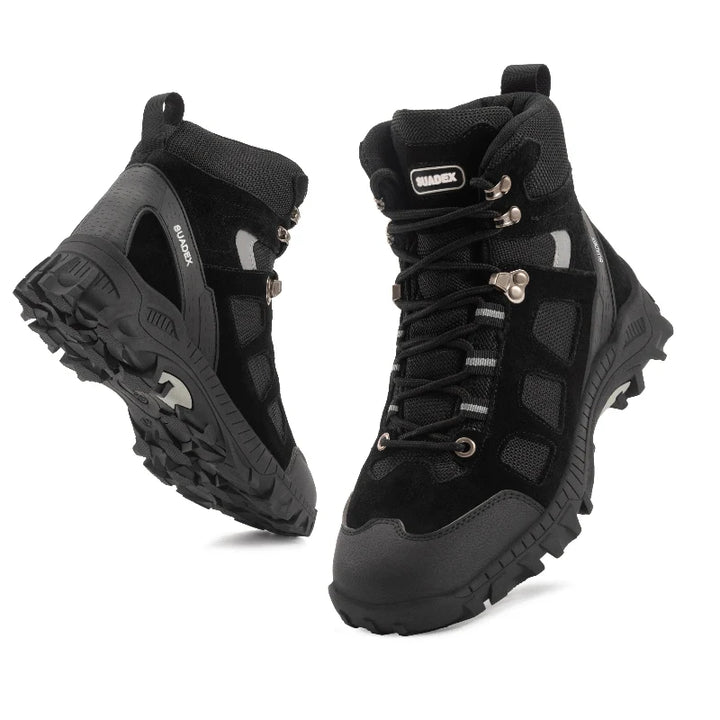 Bottes de sécurité unisexe, confortables et indestructibles, pour usage professionnel quotidien.