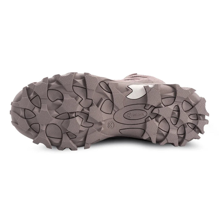 Chaussures de sécurité indestructibles, embout acier, pour travail intensif et randonnée sécurisée.