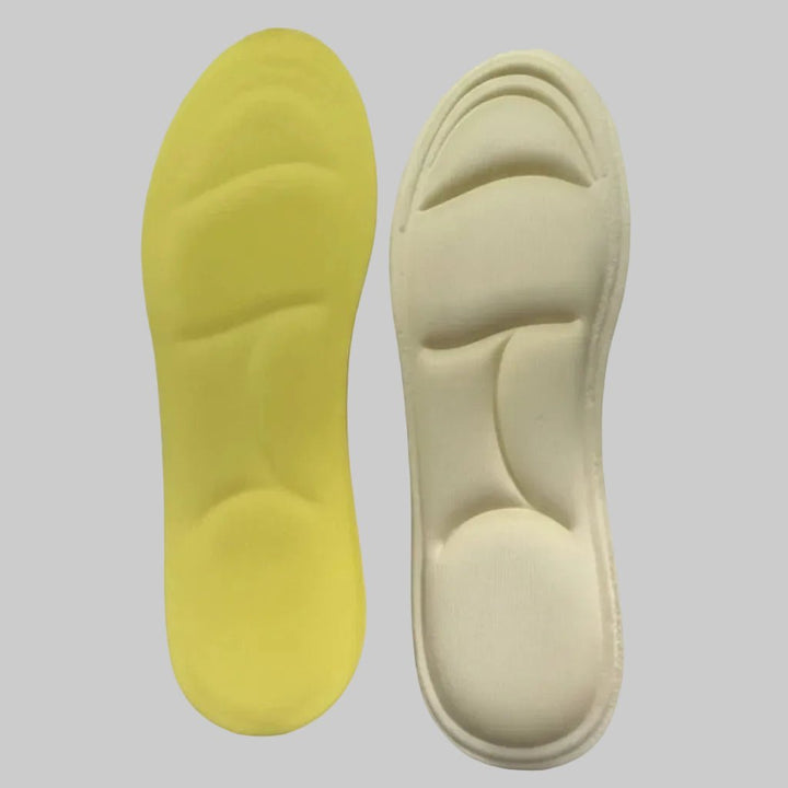 Semelles confortables FOOTNOVA pour un usage quotidien, offrant soutien orthopédique et respirabilité aux pieds.