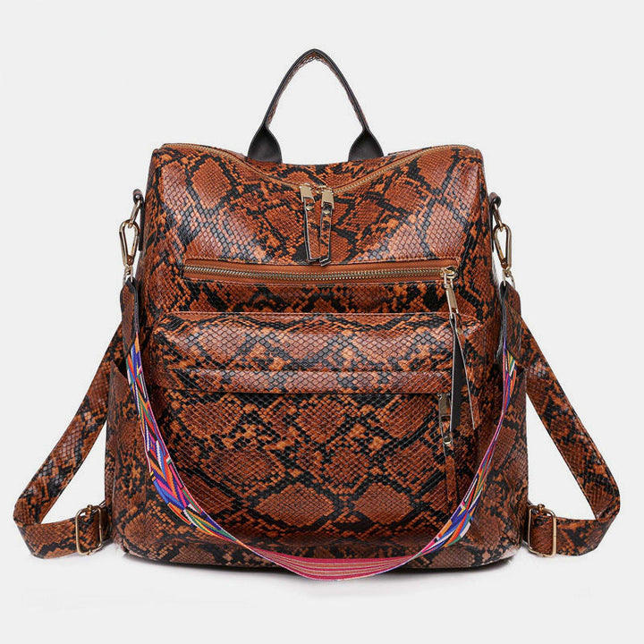 Sac à dos femme, design élégant et polyvalent, parfait pour un usage quotidien chic.