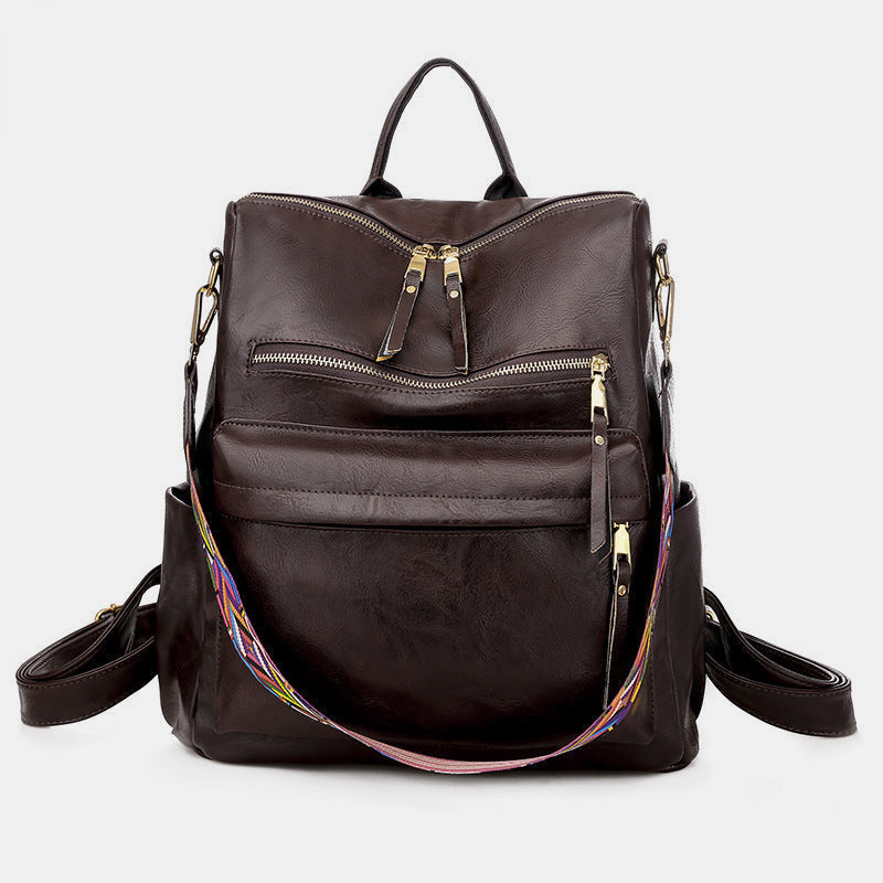 Sac à dos femme, motifs originaux, idéal pour les amoureuses de la mode et du style fonctionnel.