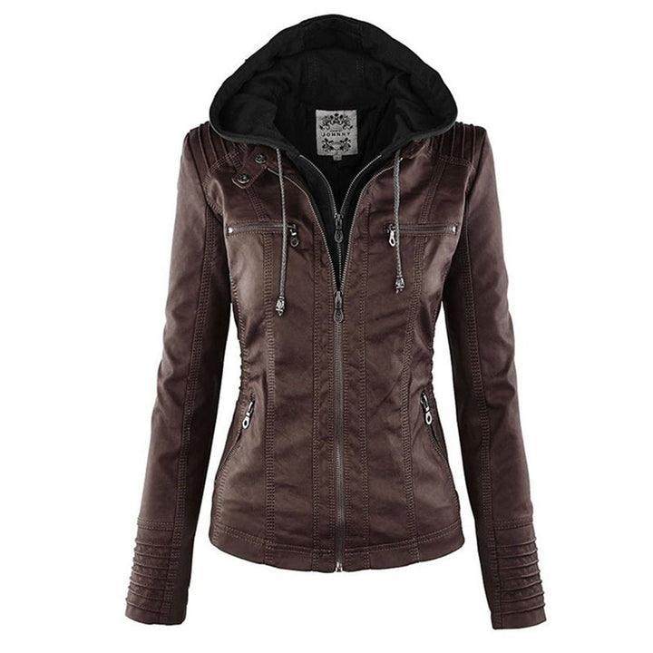 Manteau femme léger, imperméable, avec capuche, polyvalent pour toute occasion. Confortable.