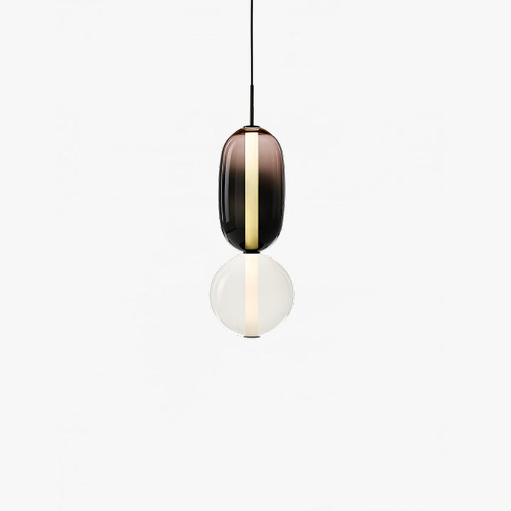Verre sucré: suspension LED design pour cuisine, un luminaire unique.