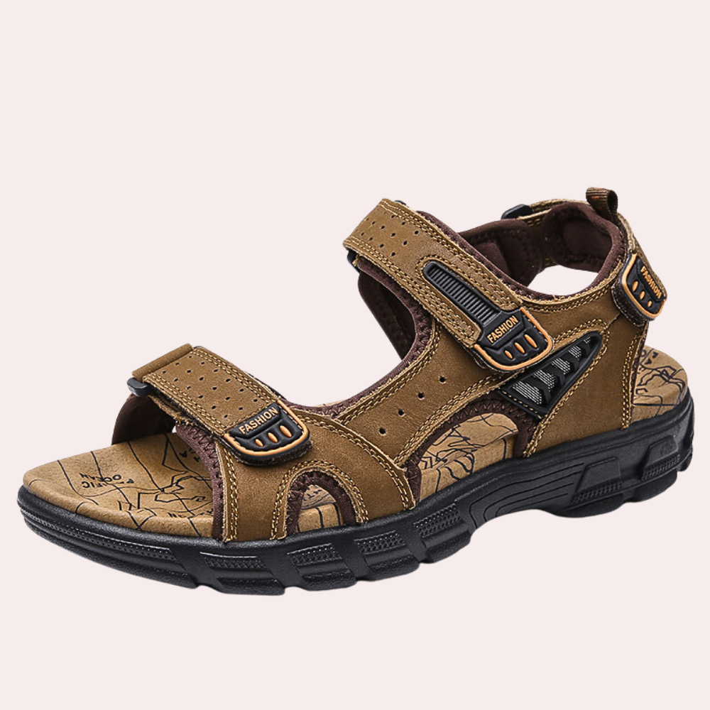 Sandales homme polyvalentes, parfaites comme chaussures d'été pour la plage, la ville ou la randonnée légère.