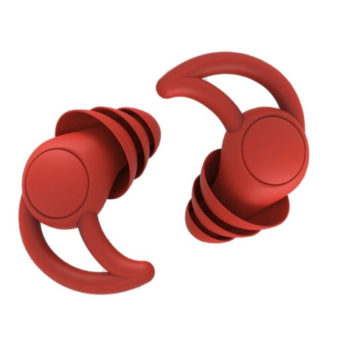 Bouchons d'oreilles en silicone pour une protection auditive discrète et un environnement silencieux.
