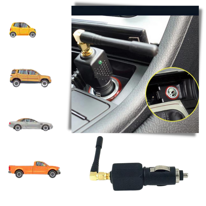 Bloqueur de signal GPS pour voiture, assure la sécurité et la confidentialité, anti-suivi électronique auto.