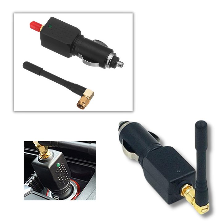 Gadget brouilleur GPS 12V pour véhicule, facile à utiliser, protège contre le pistage et l'espionnage.