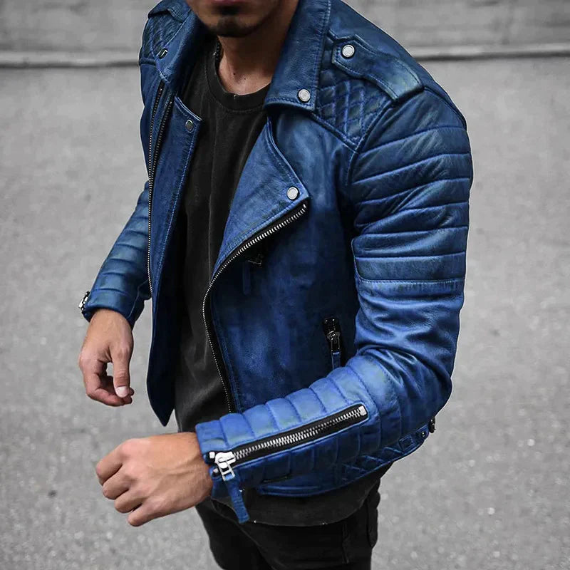 Veste homme durable et résistante, idéale pour le printemps et l'automne. Confort et style décontracté chic.