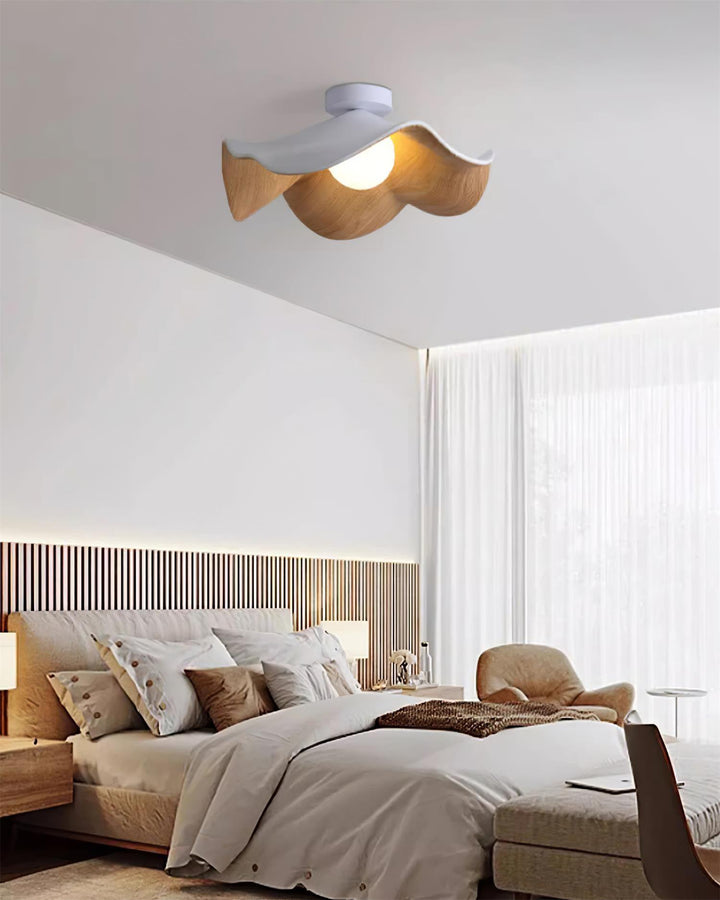 Luminaire LED organique design, touche artistique, modernise votre intérieur.