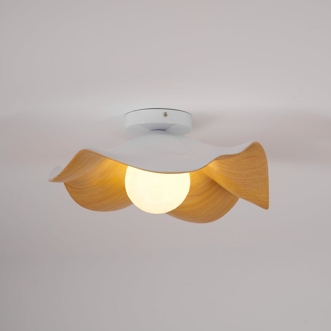 Design organique LED plafonnier, apporte clarté et style à votre intérieur.
