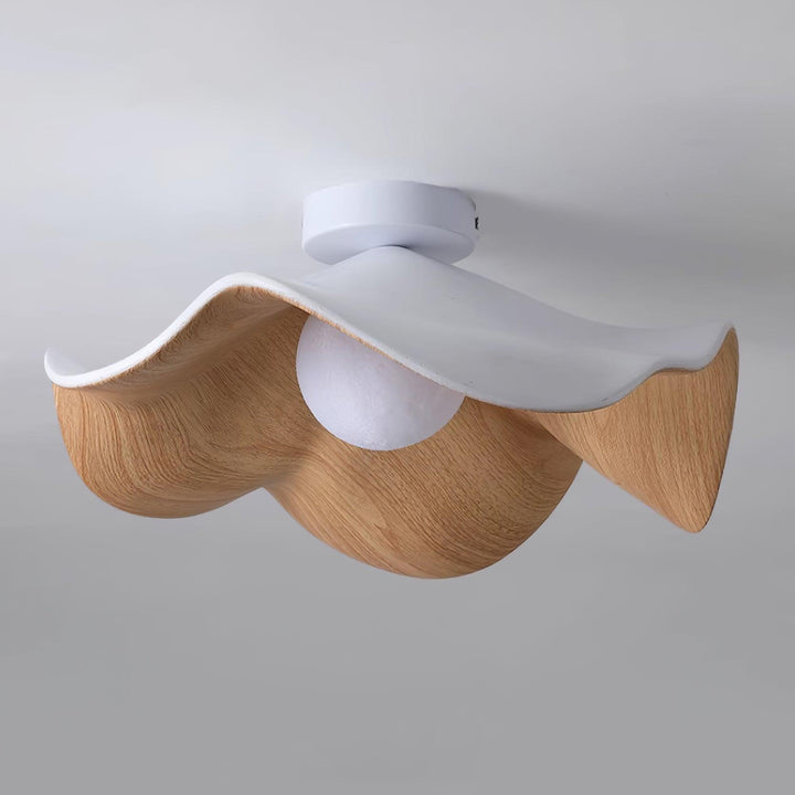 Luminaire LED organique moderne, inspiration naturelle, pour un décor raffiné.