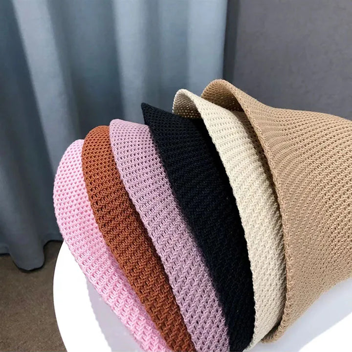 Chapeau de mode femme, léger et pliable. Protection UV, accessoire indispensable été.