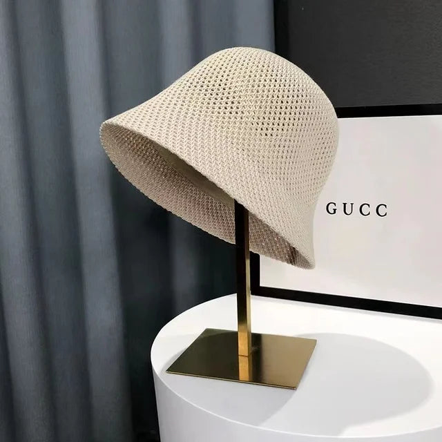 Chapeau de voyage femme, protection UV SPF50+. Léger, pliable et respirant.