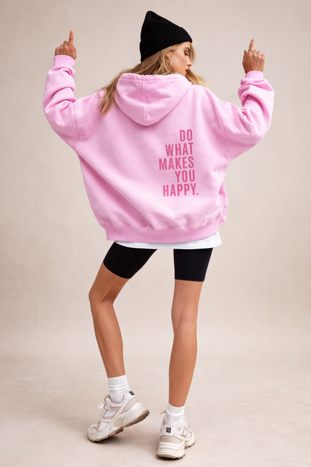 Sweat à capuche femme imprimé style décontracté, parfait pour le confort quotidien. Idéal printemps/automne.
