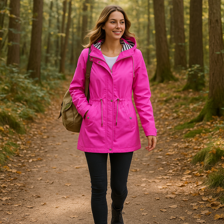 Veste parka femme polyvalente, imperméable, chaude. Style casual et élégant pour toutes saisons.