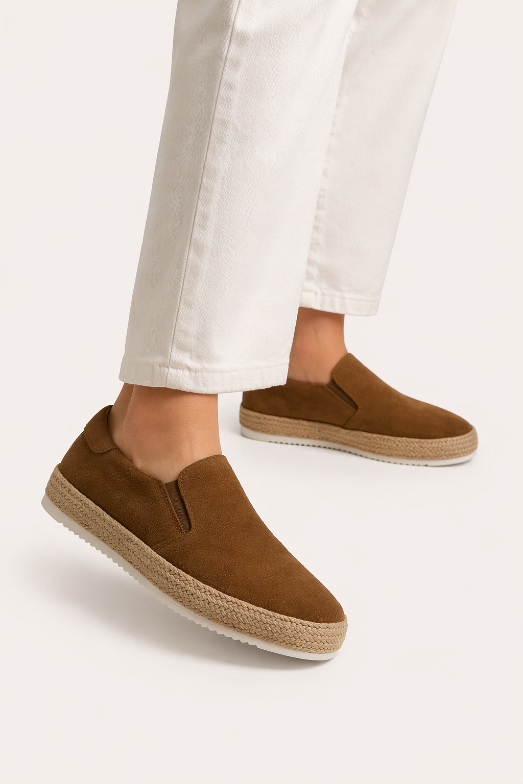 Chaussures à enfiler casual pour hommes, texture respirante, parfaites pour la marche.