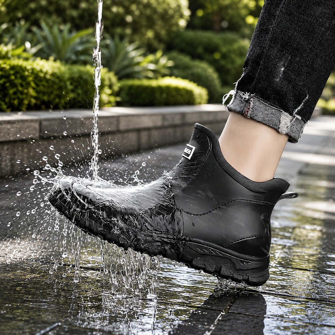 MUDSTEP: Chaussures de protection confortables pour le jardinage, travaux extérieurs et météo pluvieuse.
