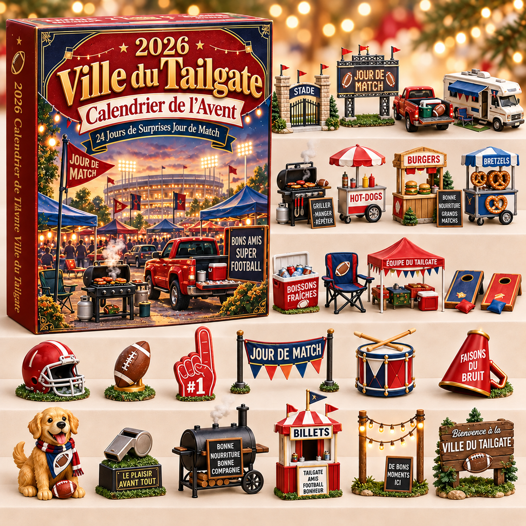 Saison des fêtes: Calendrier de l'Avent football américain, la surprise de Noël idéale pour tous les âges.