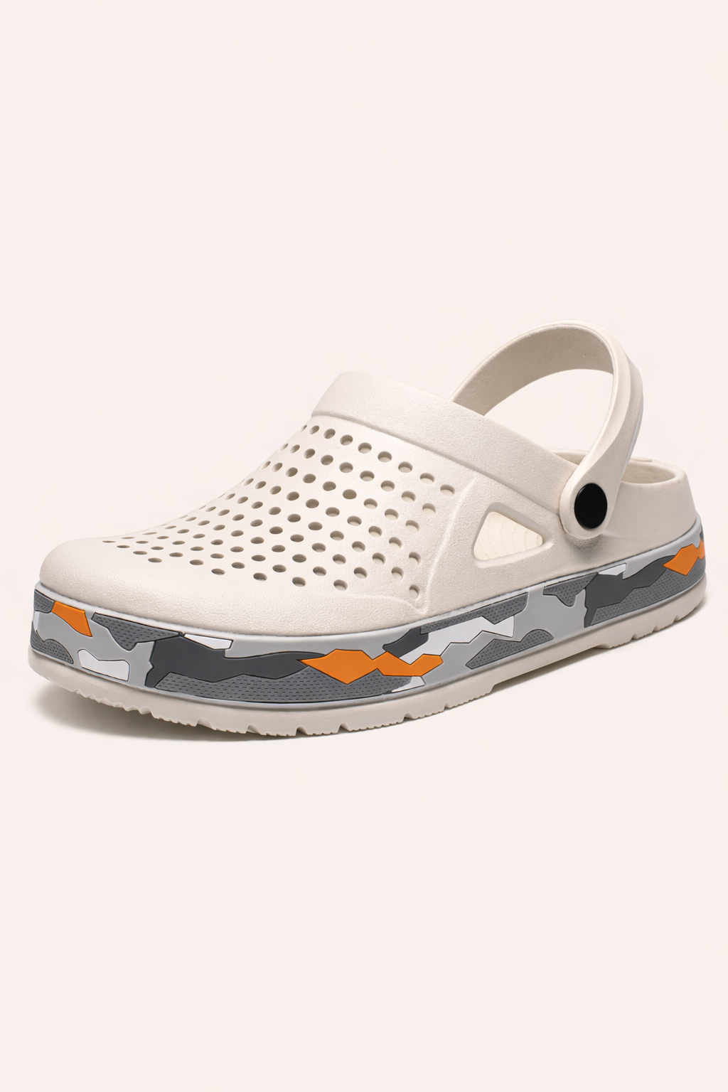 Chaussures respirantes pour hommes, sabots décontractés polyvalents avec semelle antidérapante.