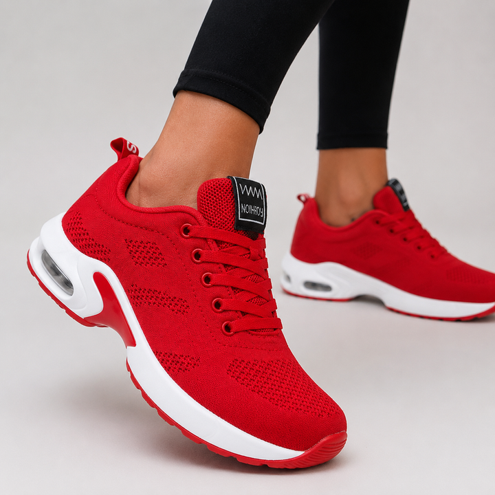 Baskets femmes confort quotidien, idéales pour les pieds sensibles.