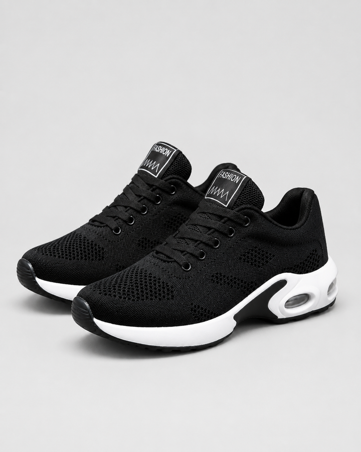 Chaussures orthopédiques féminines, semelle amortissante pour la marche.