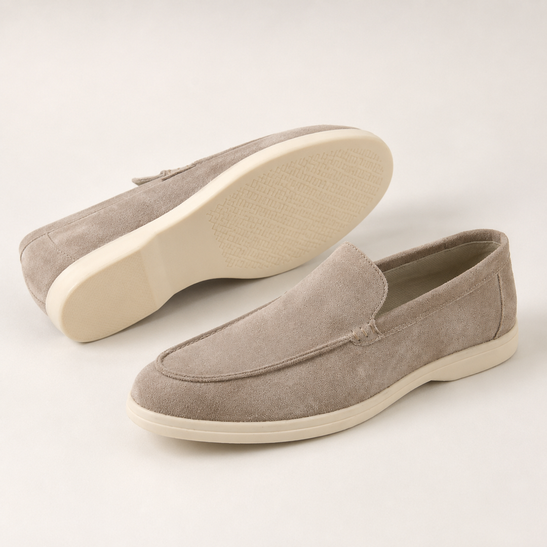 Mocassins homme élégants à enfiler noirs pour bureau et ville, confort quotidien assuré.