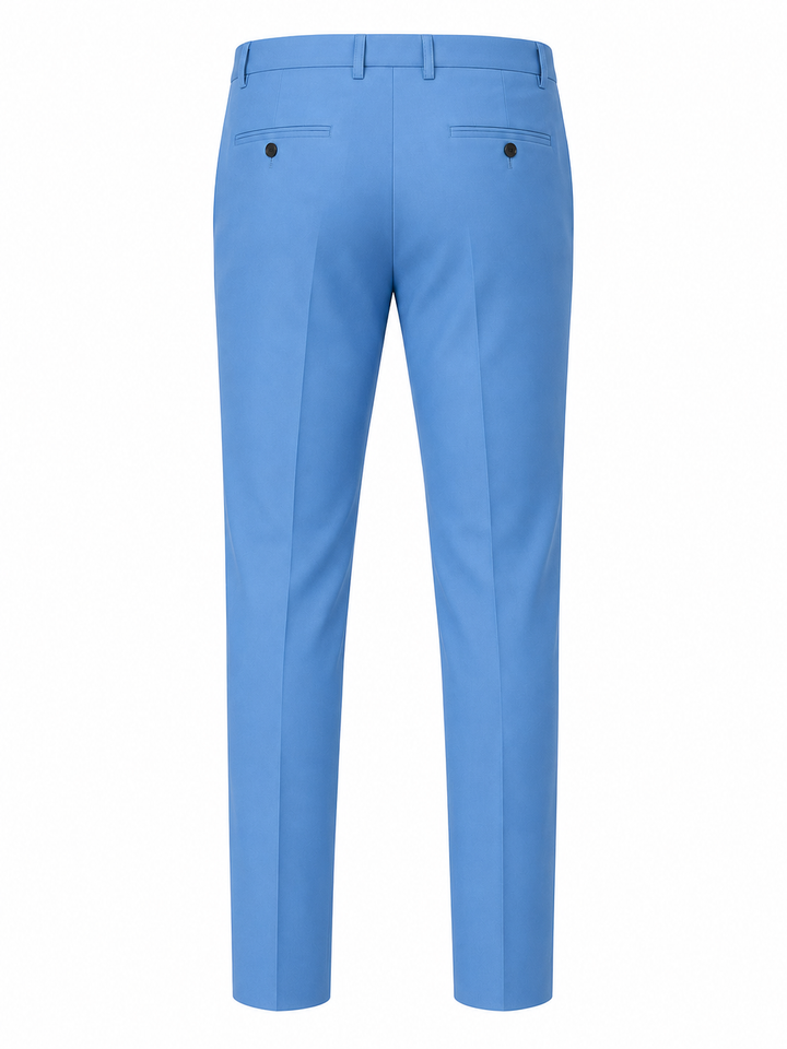 Dos du costume homme, coupe impeccable, tenue formelle 2 pièces pour cérémonie ou bureau, grande taille possible.