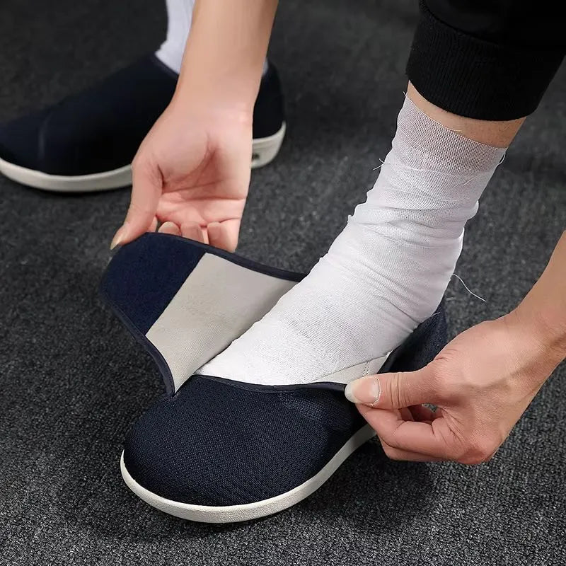 Chaussures confortables pour oignons et fasciite plantaire, orthopédiques et unisexe.