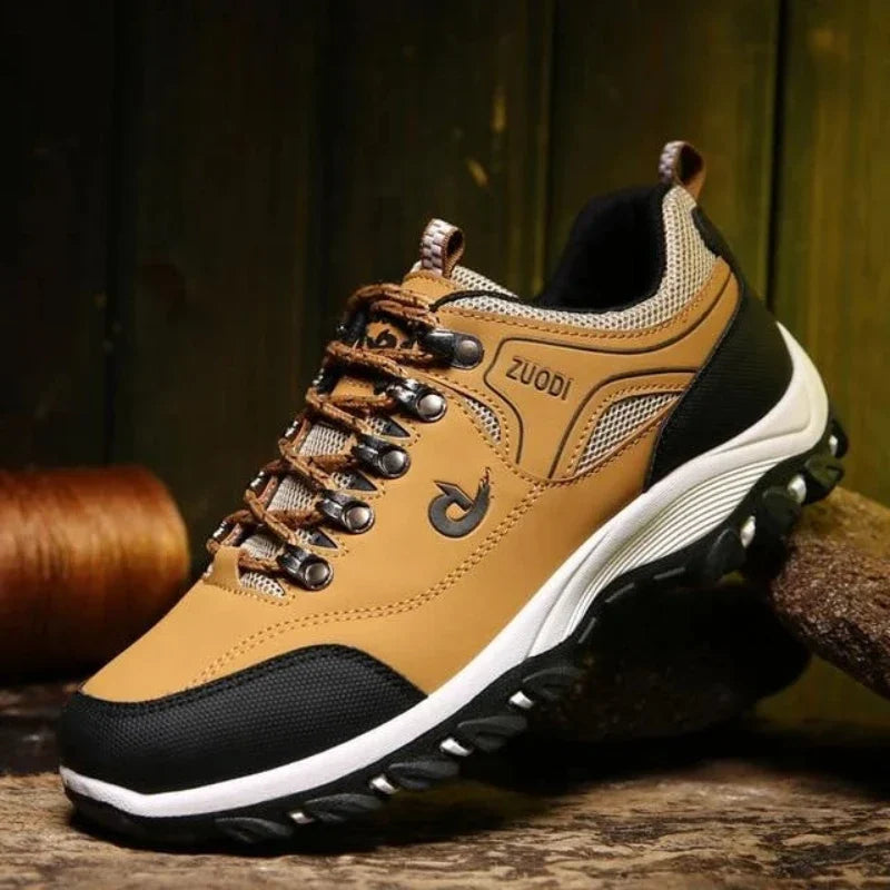 Chaussures de randonnée mixtes élégantes avec amorti, idéales pour les activités de plein air et le confort de marche.