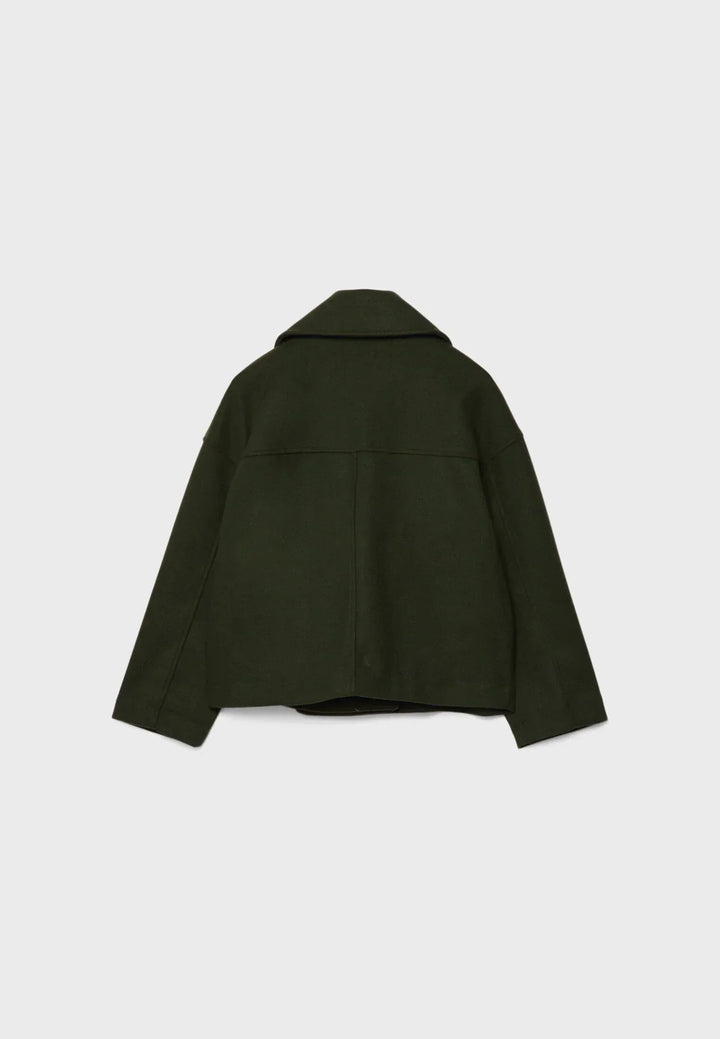 Veste chic urbaine femme, double boutonnage, élégante, parfaite pour la mi-saison.