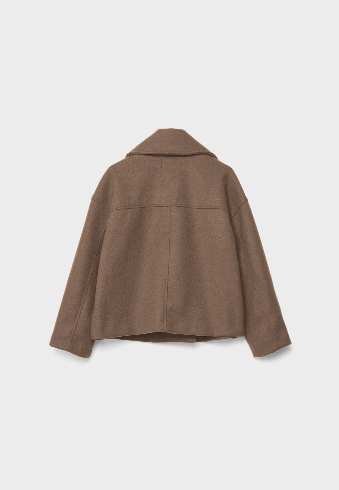 Peacoat femme, double boutonnage, chic et élégant, parfait pour le printemps ou l'automne.