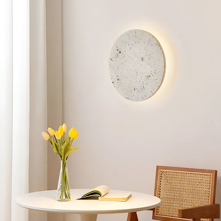 Luminaire mural LED économe en énergie, style japonais contemporain et serein.