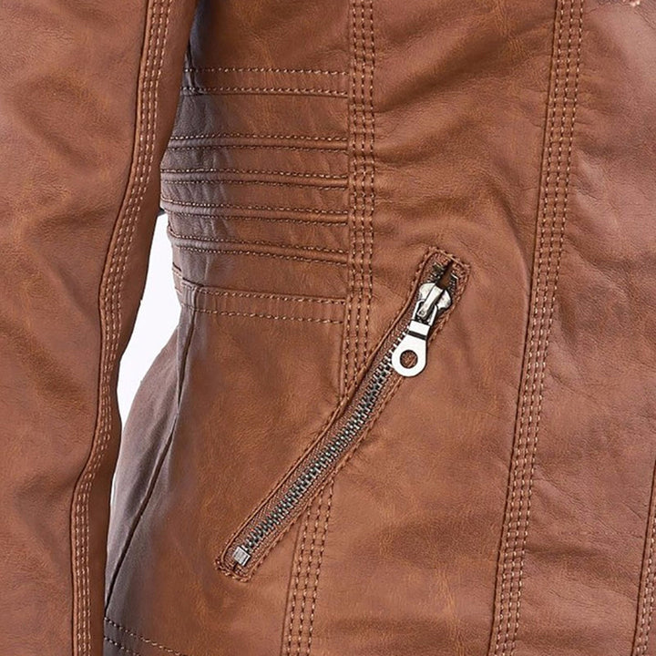 Veste zippée femme imperméable, légère, pour un look casual ou plus habillé. Très pratique.