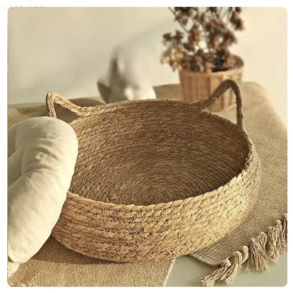 Panier lit pour chat avec bord surélevé, apportant sécurité, chaleur et soutien pour les articulations.