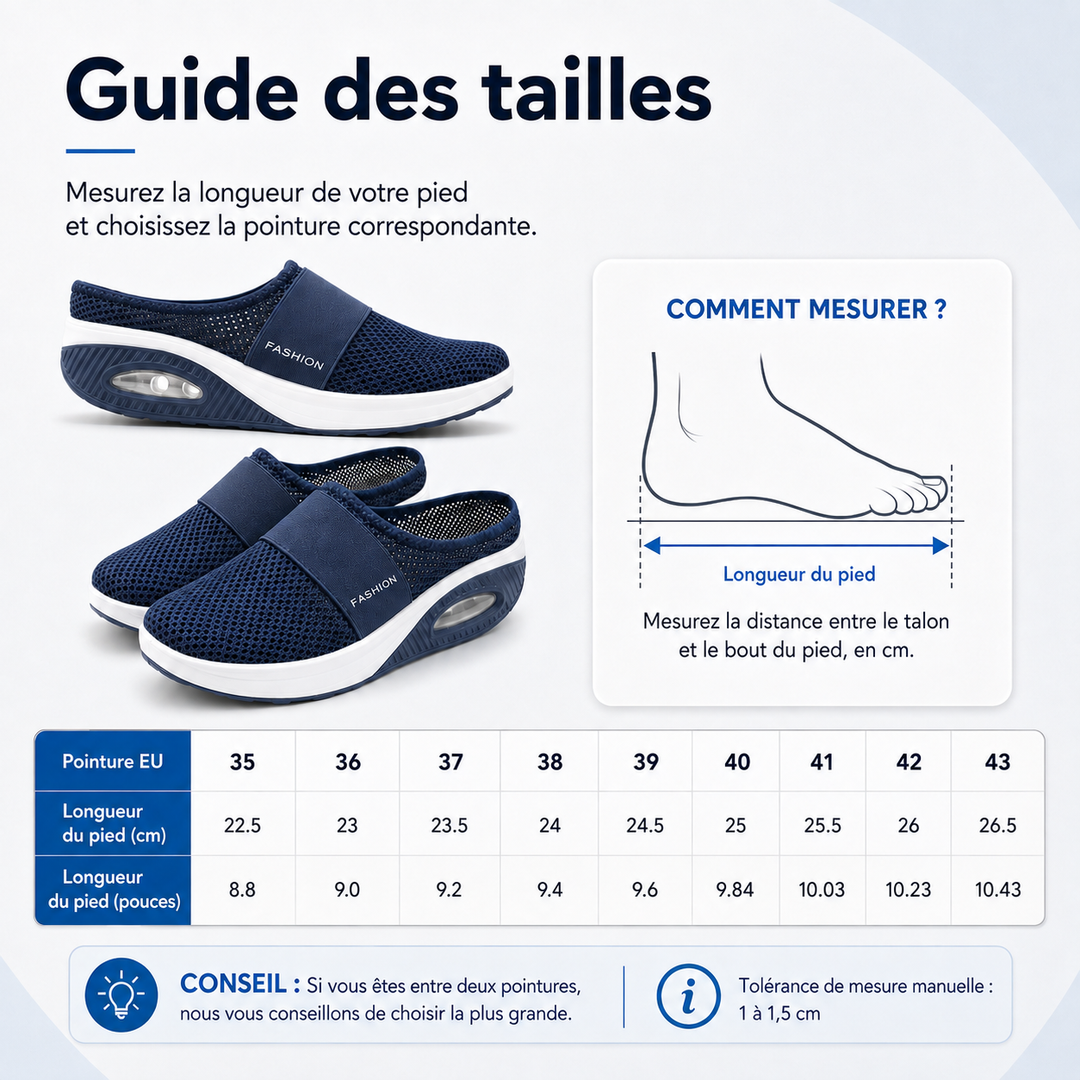 Chaussures grises à coussin d'air pour femmes, respirantes, légères et offrant un soutien parfait.