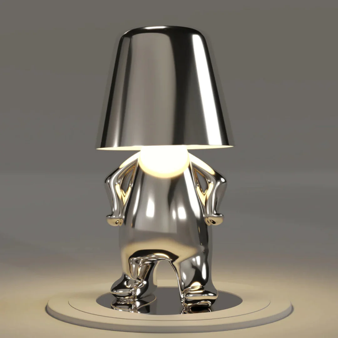 Illuminez avec style : lampe de table LumoPals, design unique, dimmable, pour une ambiance parfaite.