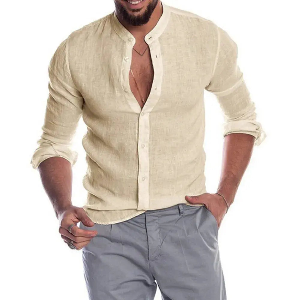 Chemise homme Zanzibar aérienne, vêtement d'été élégant. Confort décontracté, mode masculine estivale et légère.