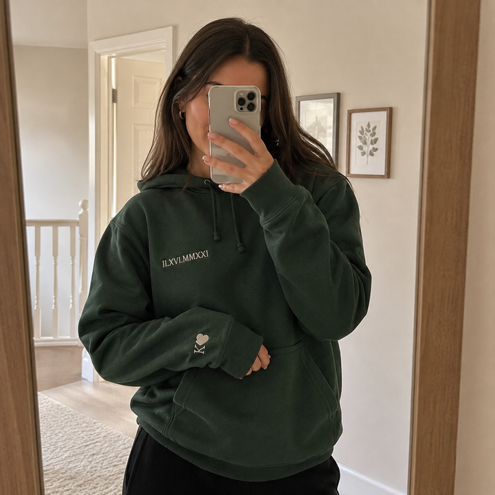 Sweats à capuche assortis pour couples, souvenir unique et personnalisé de votre amour.