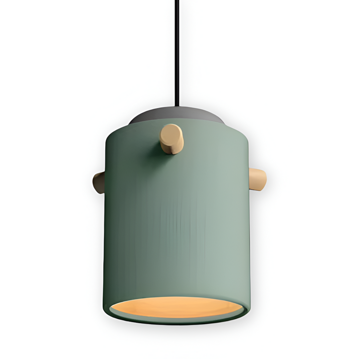 Lampe suspendue scandinave pour couloir, éclairage directionnel et design pratique.