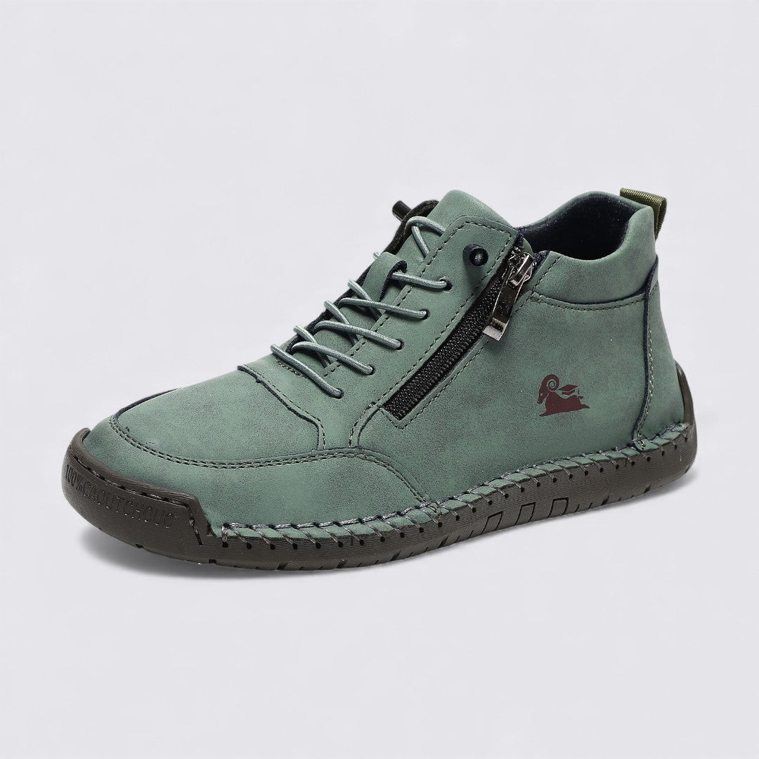 Chaussures montantes femme confortables et stylées, avec zip pour une touche urbaine.