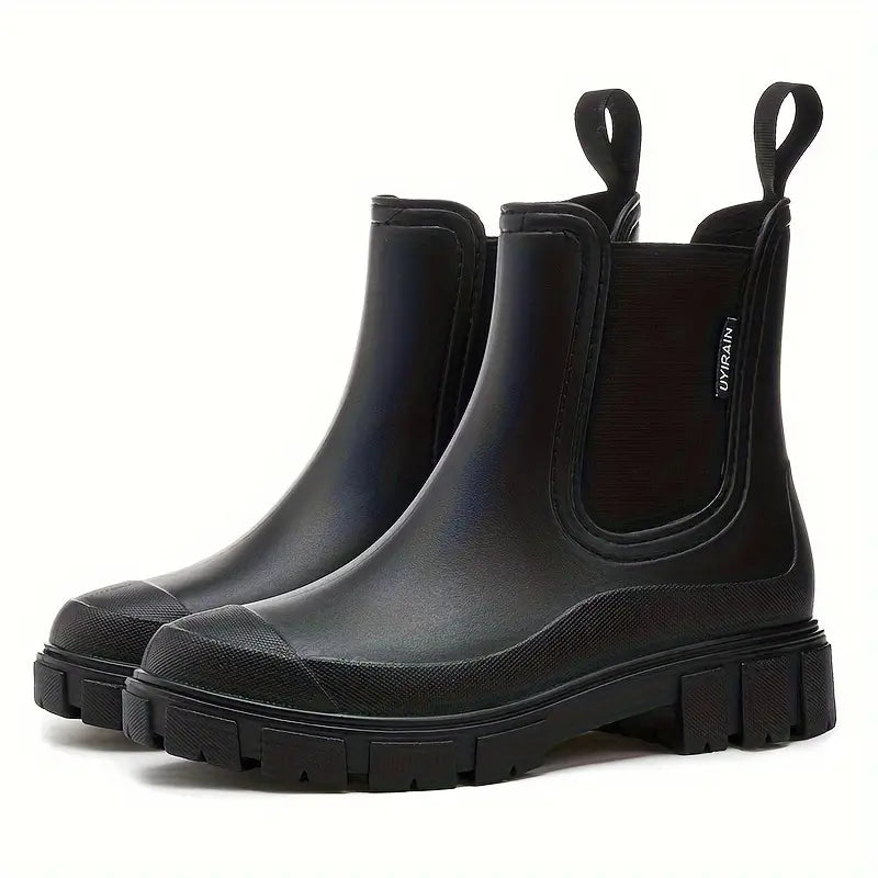 Chaussures automne femme, bottes imperméables polyvalentes. Confortables et chic pour toutes les météos.