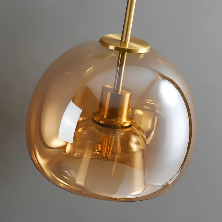 Éclairage LED design noir et or. Plafonnier moderne et rond pour améliorer la décoration de votre maison.