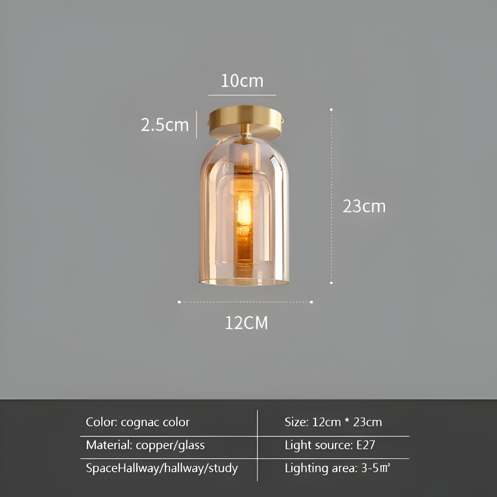 Design DecoRound: Plafonnier LED noir et or. Éclairage parfait pour une maison au look contemporain.