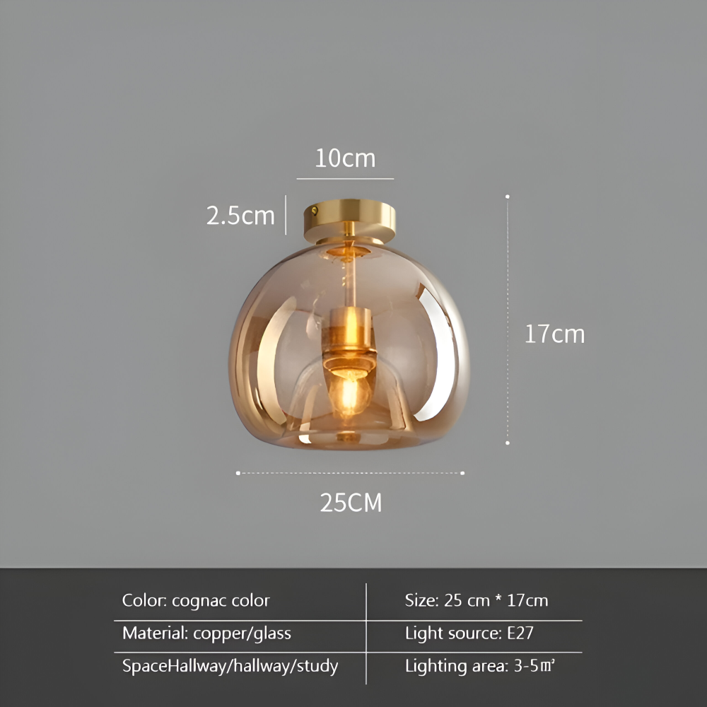Plafonnier LED moderne, noir et or. Illuminez votre espace avec ce luminaire design et décoratif.