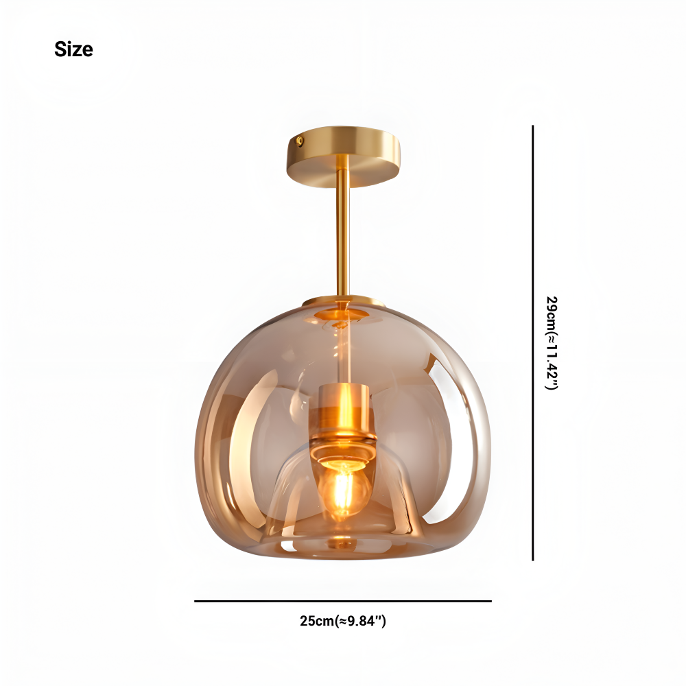 Éclairage LED DecoRound, plafonnier rond noir et or. Apportez une touche d'or à votre intérieur.