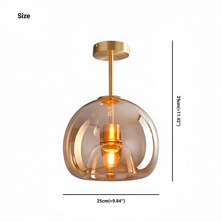 Éclairage LED DecoRound, plafonnier rond noir et or. Apportez une touche d'or à votre intérieur.