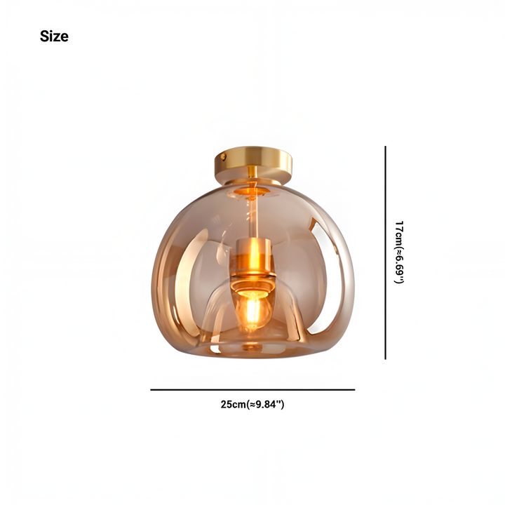 Plafonnier LED noir et or, style DecoRound. Idéal pour un éclairage intérieur moderne et économe.