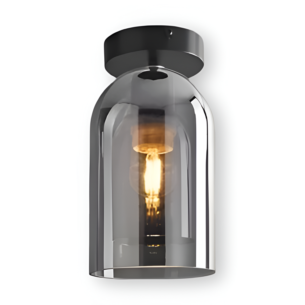 Luminaire LED noir et or. Ce plafonnier rond DecoRound est un ajout élégant à votre intérieur.